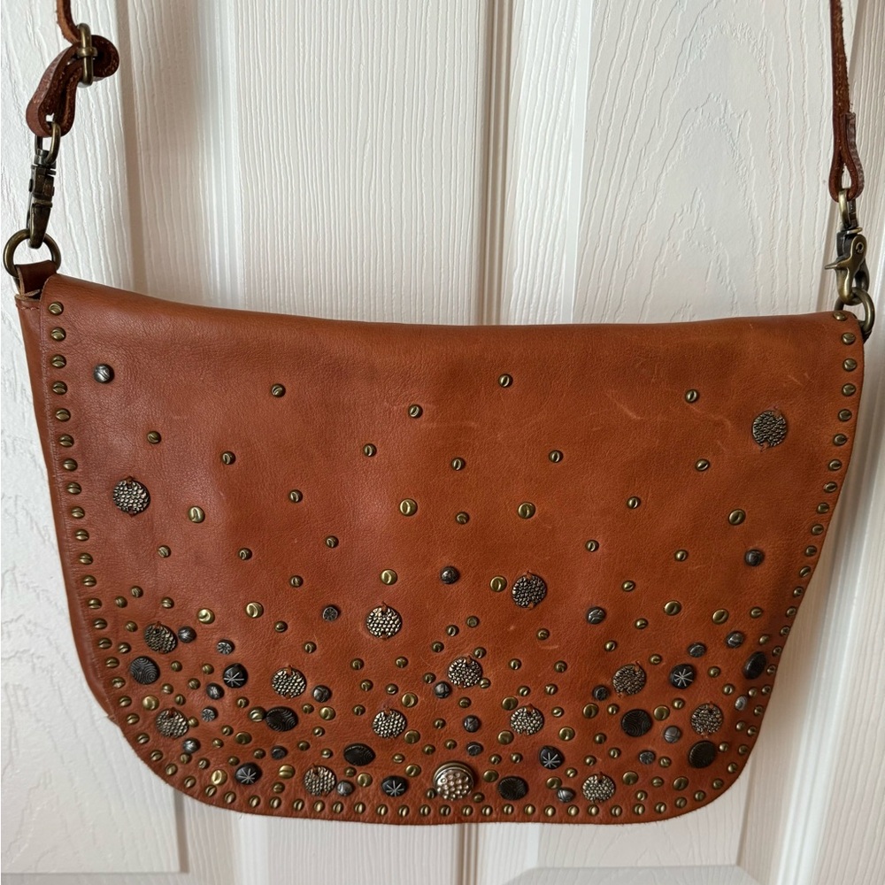 Noosa Amsterdam Crossbody Bag - genuine leather